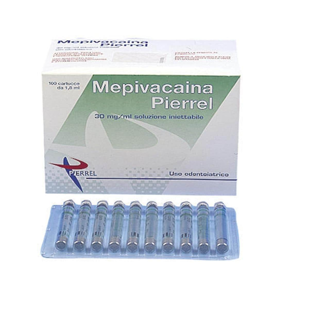 MEPIVACAINA - (A.I.C. nr. 031833015) verde 30 mg/ml