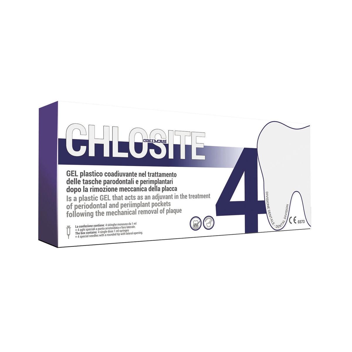 CHLOSITE - Confezione da 4 siringhe da 1 ml cad. + 4 aghi