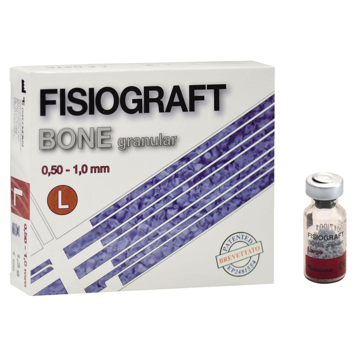 FISIOGRAFT BONE granular - Large 500-1000 &#181;m (0,50 - 1,0 mm)