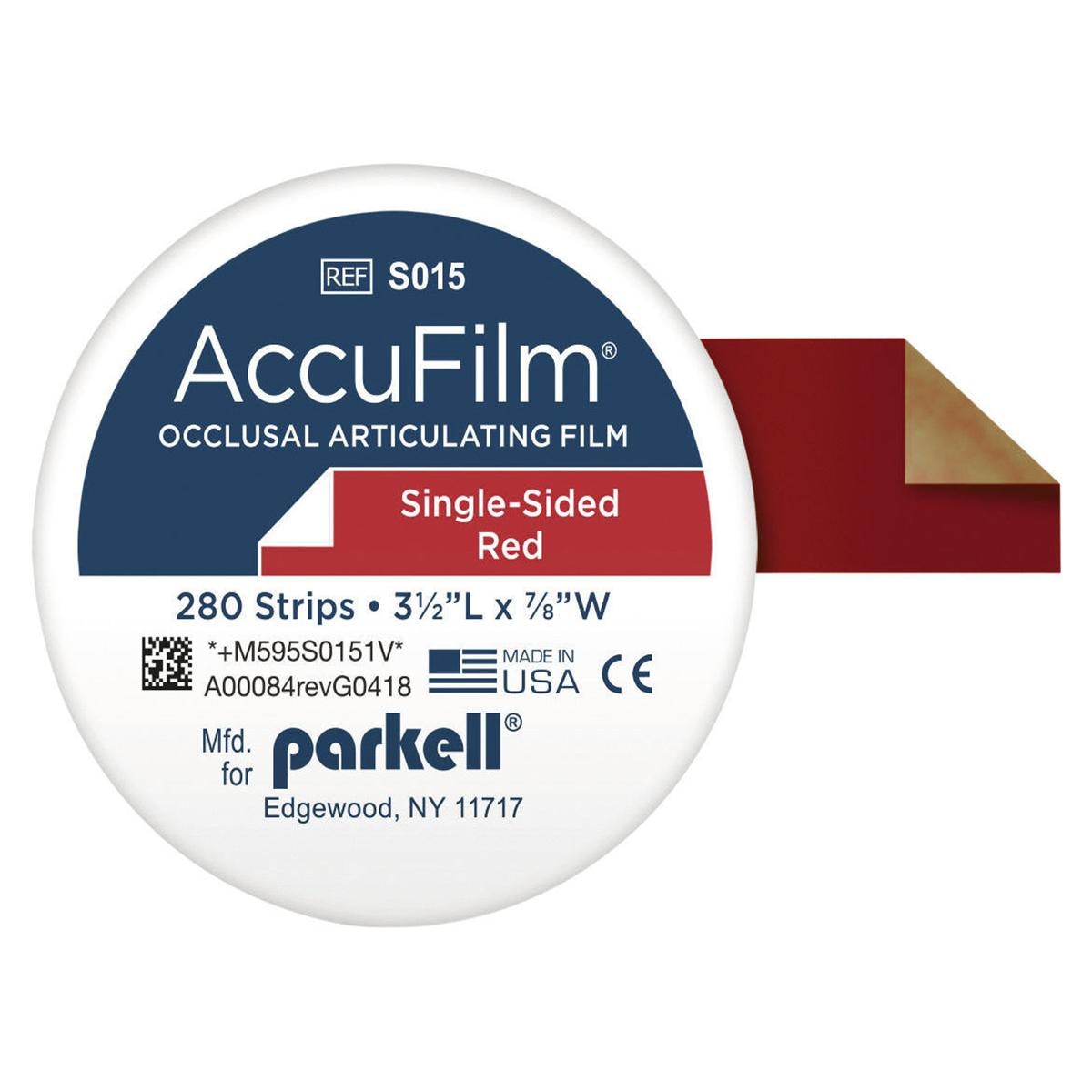 ACCUFILM - Accufilm singola - colore rosso per occlusione laterale