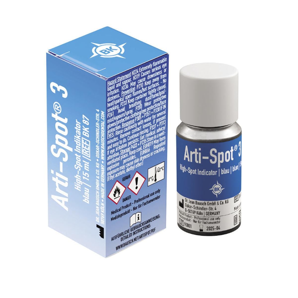 ARTI-SPOT BK per studio e laboratorio - BK 87 - nr. 3 blu (per agganci/frizioni)