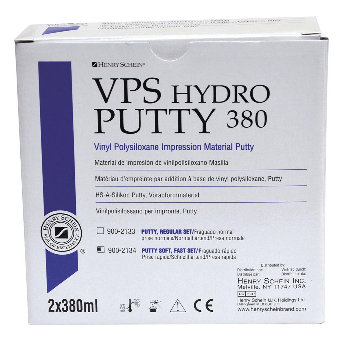 VPS HYDRO 380 (PER MISCELAZIONE DINAMICA) - Soft Fast Set - a presa rapida (verde)