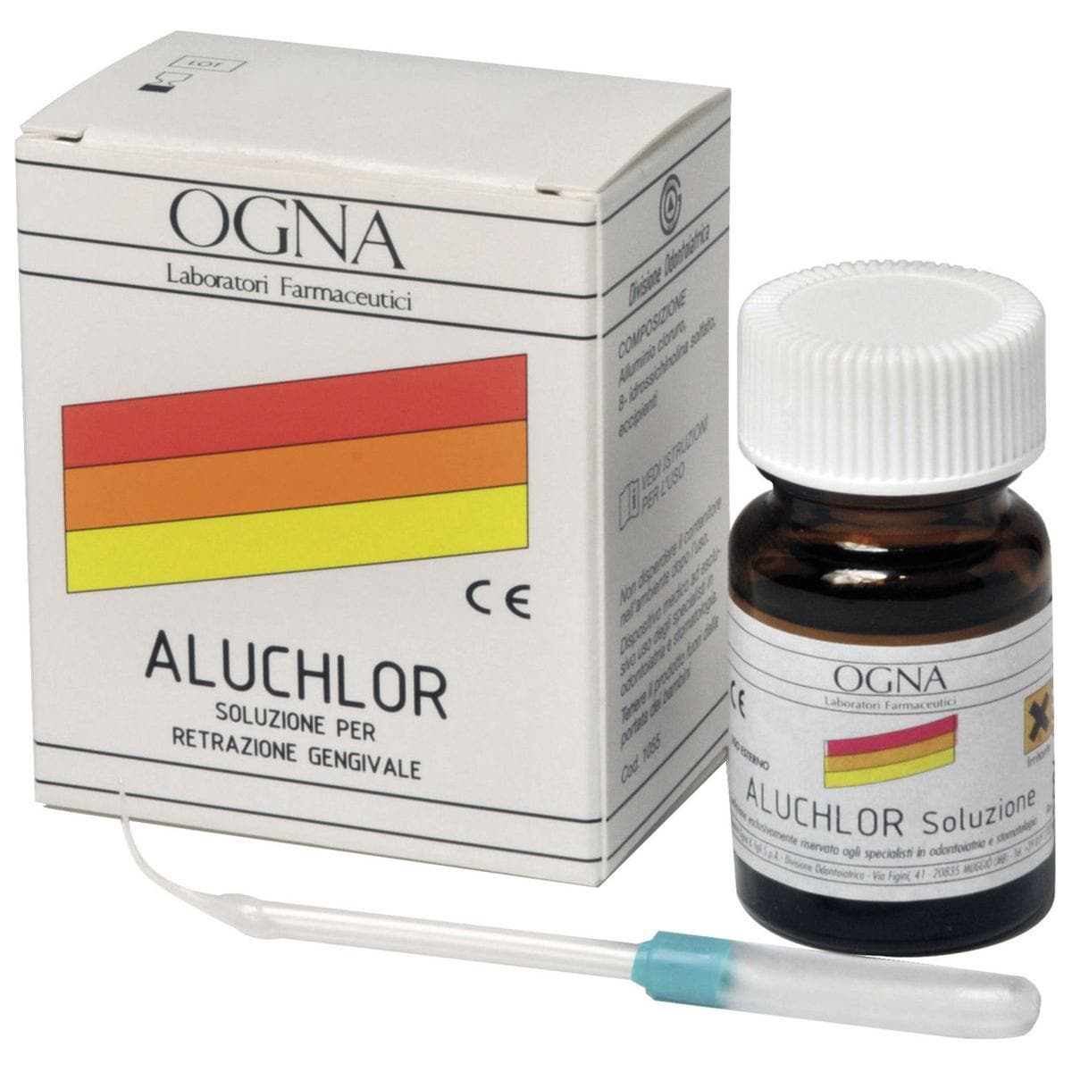 ALUCHLOR - Flacone da 15 g con micropipetta dosatrice