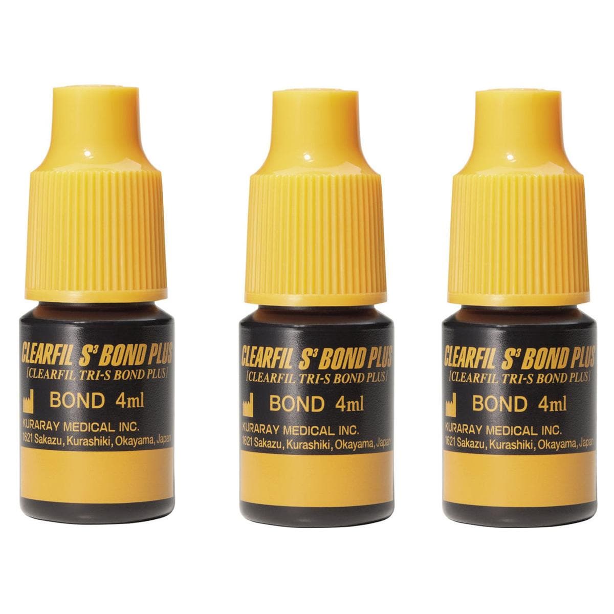 CLEARFIL S3 BOND PLUS (AD ESAURIMENTO) - 3 flaconi da 4 ml