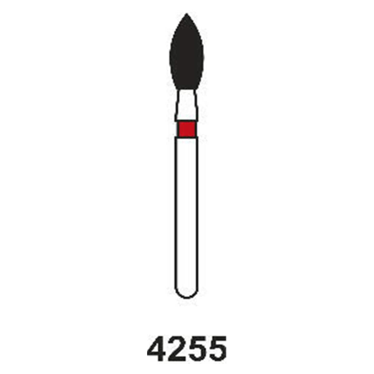 FRESE DIAMANTATE COMPOSHAPE per CA (anello rosso) - FIG.368-ISO 257 021