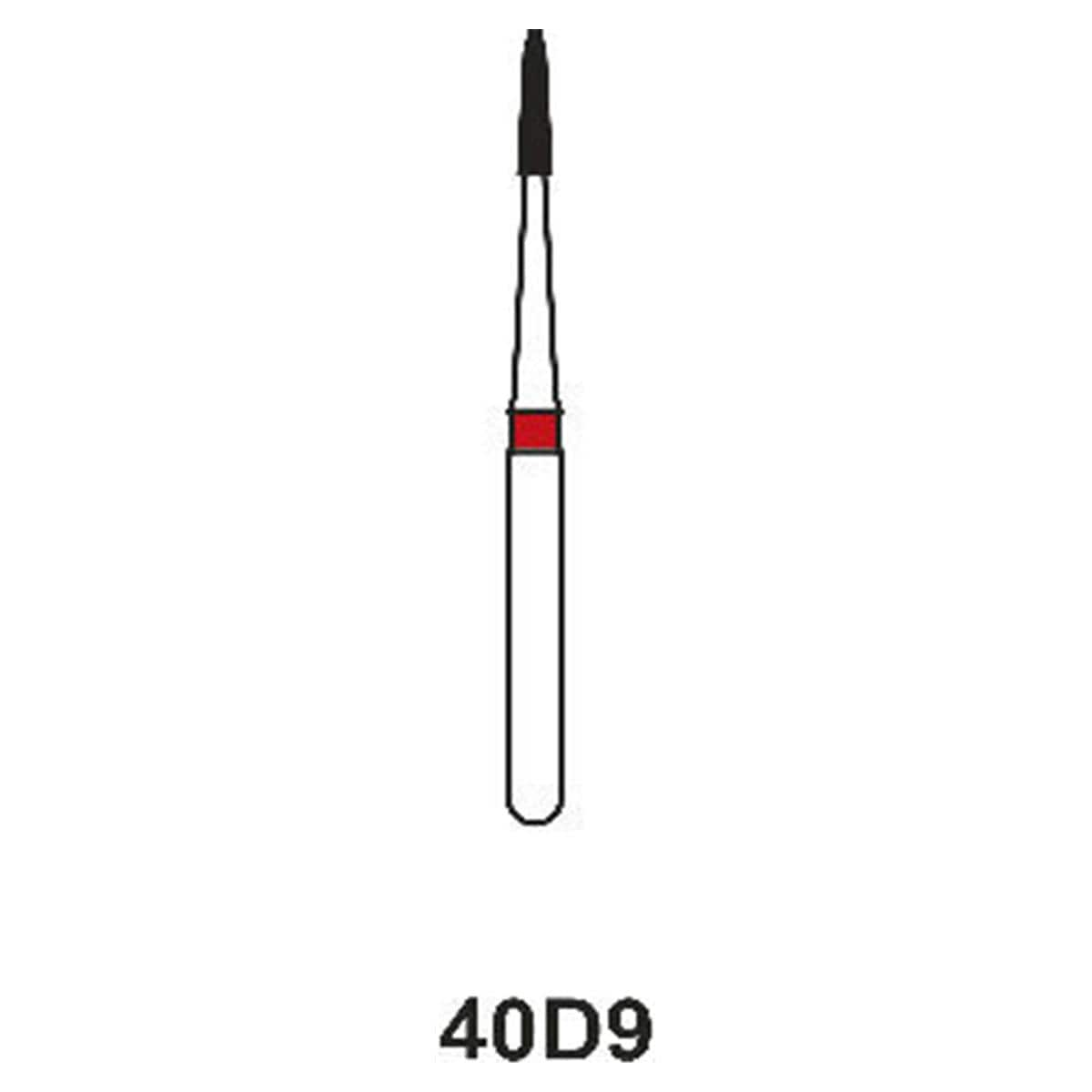 FRESE DIAMANTATE COMPOSHAPE per CA (anello rosso) - FIG.955-ISO 699 008