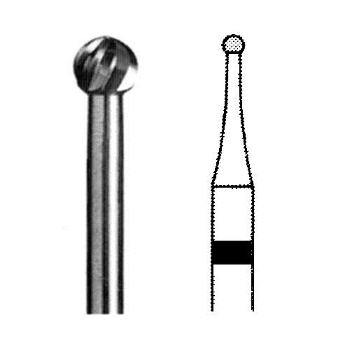 FRESE CHIRURGICHE “ALLPORT” HM 141F (8 LAME) - 001 251 010 - CA long (205) 2 pz.