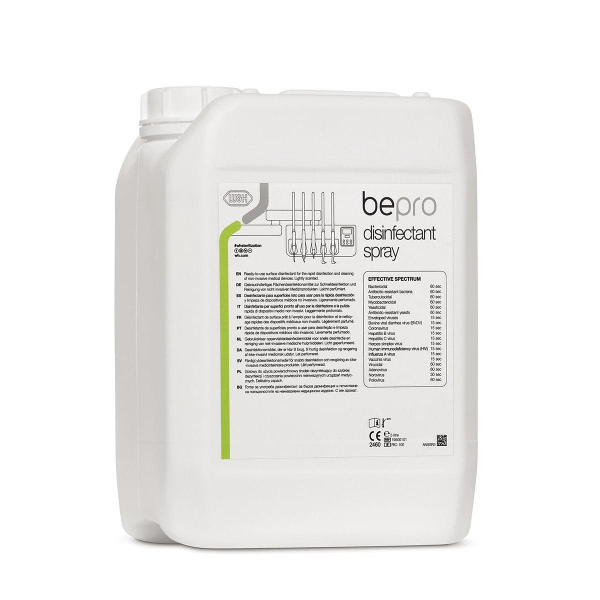 BEPRO DISINFECTANT SPRAY - Tanica da 5 litri