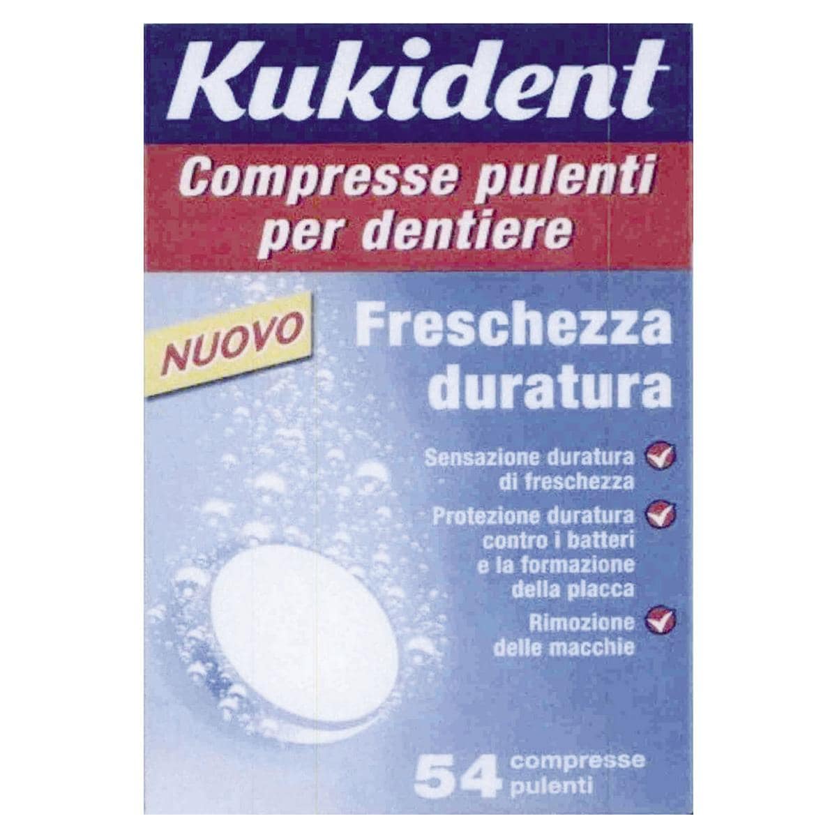 COMPRESSE PER PROTESI (ad esaurimento) - Confezione da 54 compresse