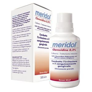 MERIDOL CLOREXIDINA 0,2% - Flacone da 300 ml