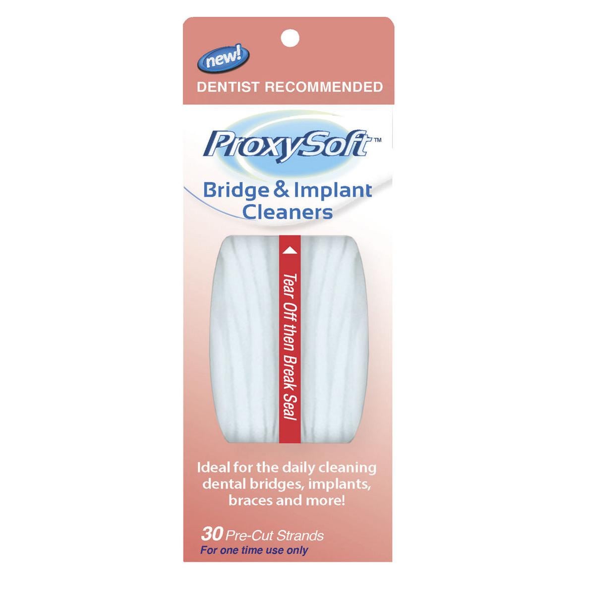 BRIDGE & IMPLANT CLEANERS - Dispenser da 30 fili pretagliati (25,4 cm cad.)