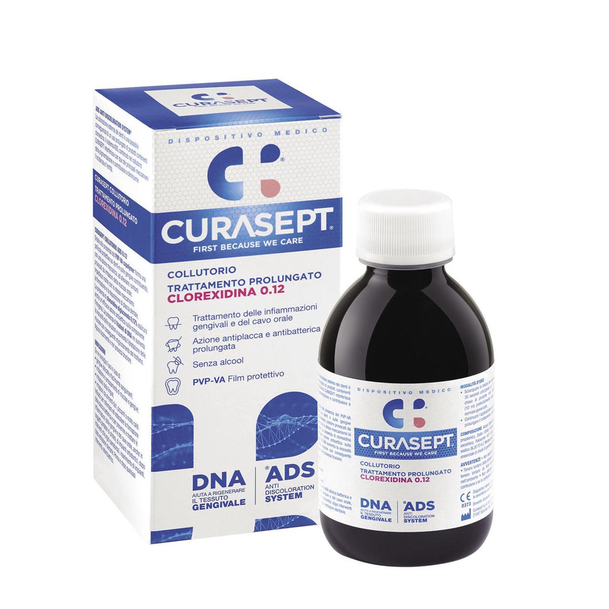 CURASEPT 0,12% ADS+DNA (trattamento prolungato) - Flacone da 200 ml