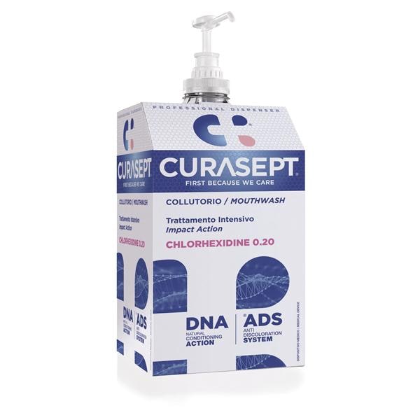 CURASEPT 0,20% ADS+DNA (trattamento INTENSIVO) - 2 flaconi da 5 litri con erogatore