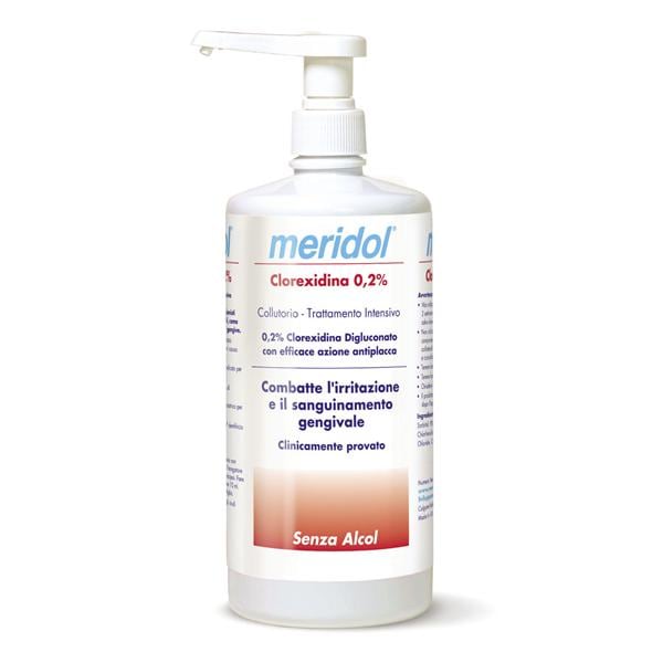 MERIDOL CLOREXIDINA 0,2% - Flacone da 1 litro con erogatore