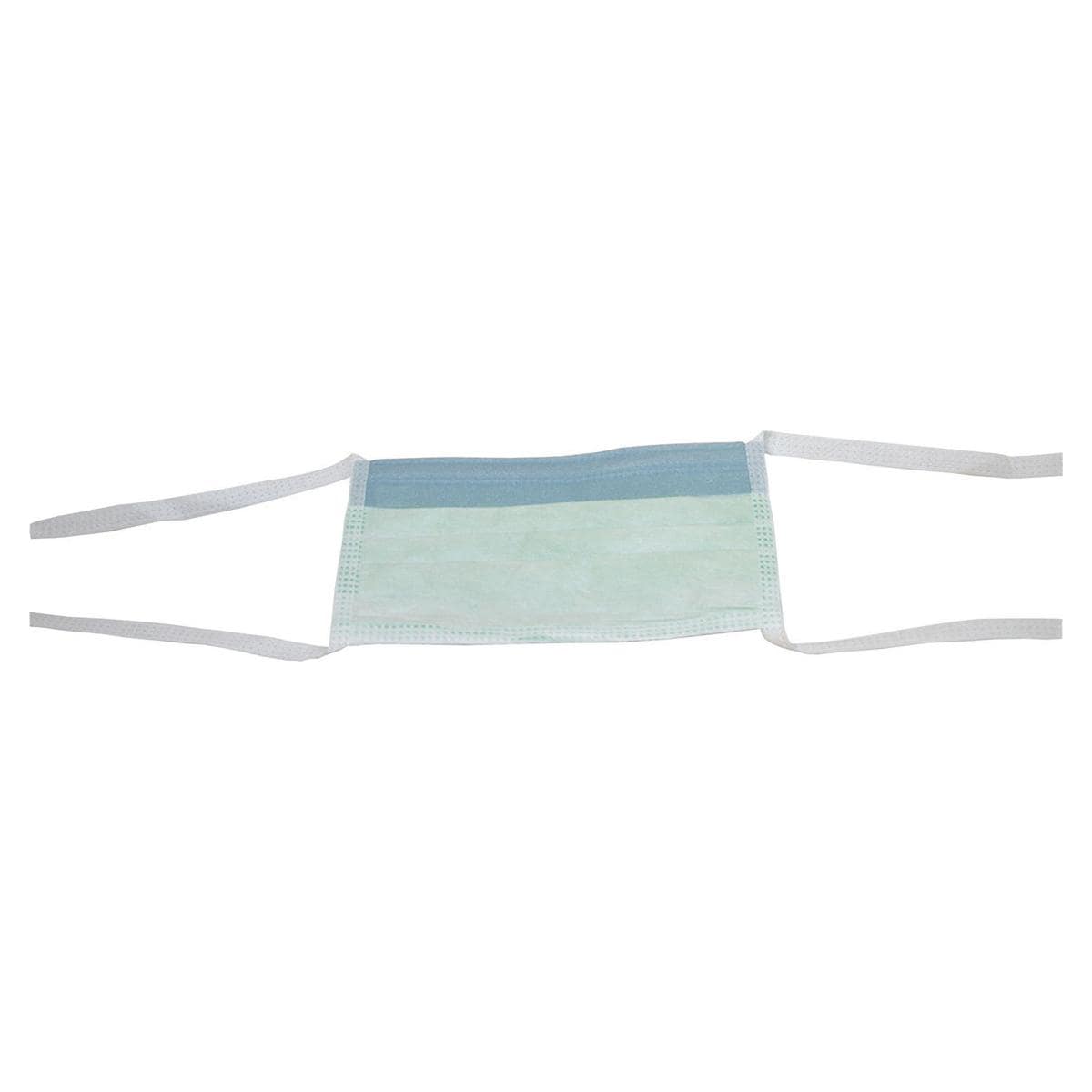 MASCHERINA FLUIDSHIELD 1 PROCEDURE SURGICAL AND MASK - Surgical Verdi FOG FREE - con fettucce