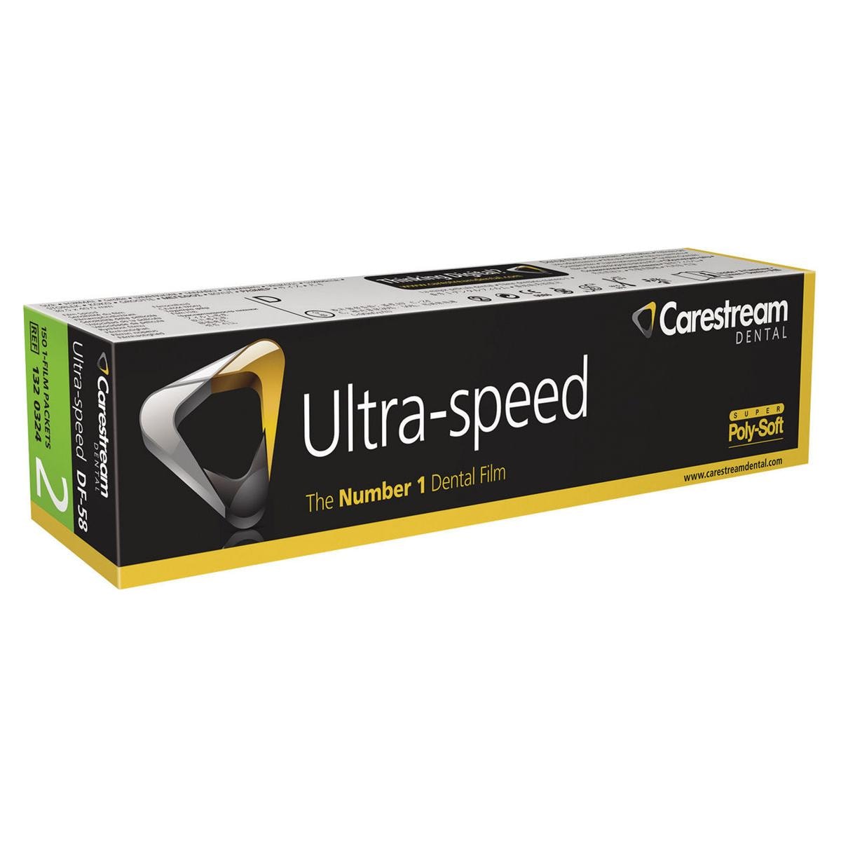 ULTRA SPEED Periapicali - DF-58 (Super Poly Soft), cm 3,1 x 4,1 - 150 pz