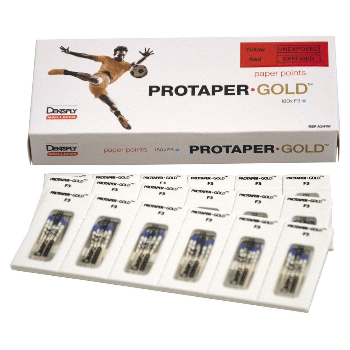 PUNTE DI CARTA PROTAPER•GOLD - ISO F3 - blu