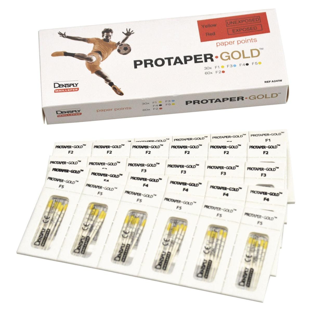 PUNTE DI CARTA PROTAPER•GOLD - Assortimento F1/F5*