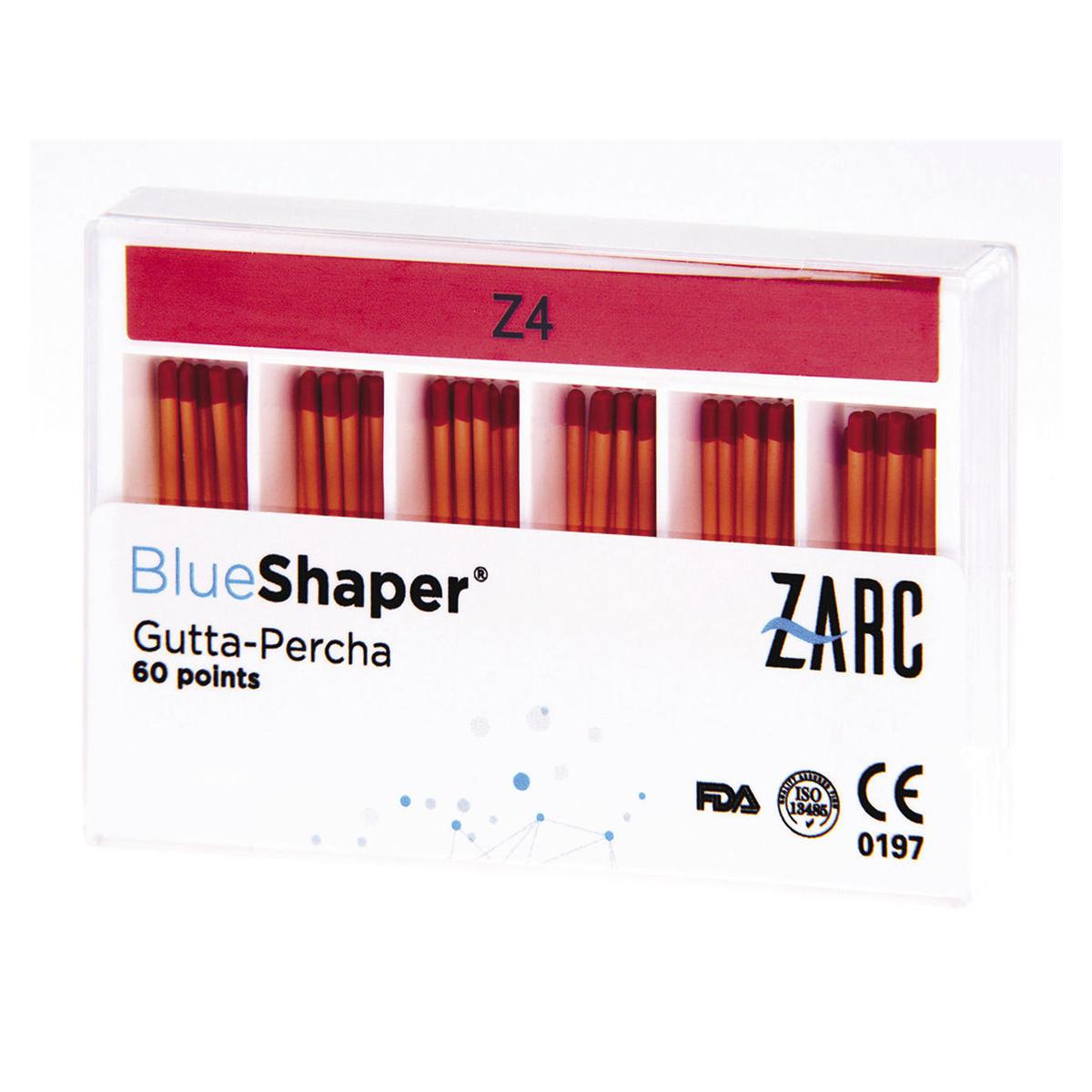 PUNTE DI GUTTAPERCA BLUESHAPER - Z4 - rosso