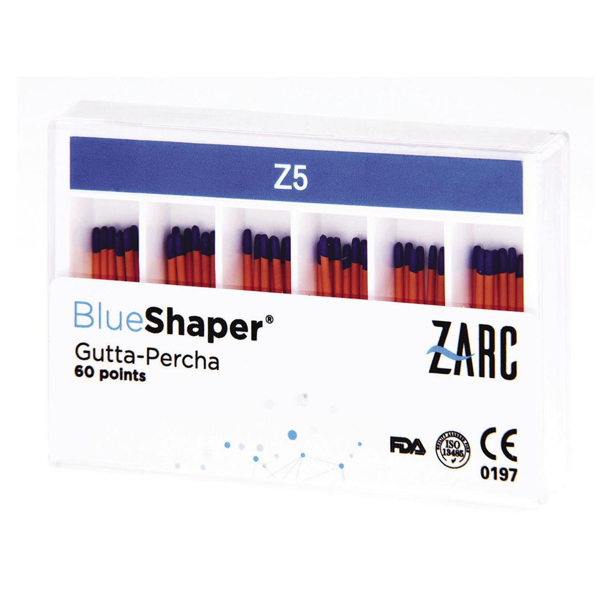 PUNTE DI GUTTAPERCA BLUESHAPER - Z5 - blu