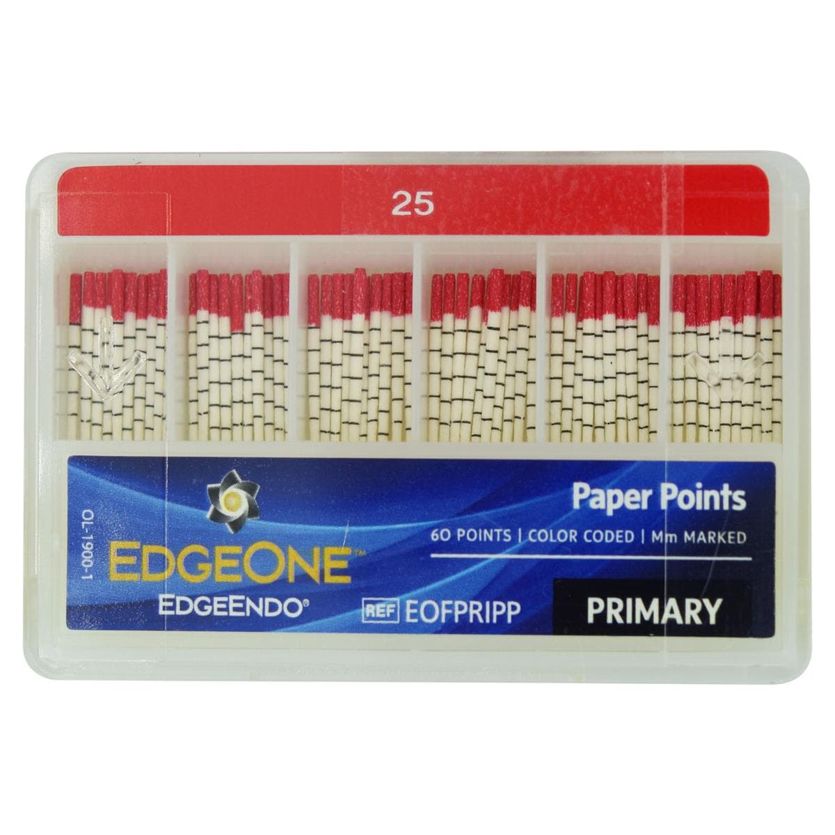 PUNTE DI CARTA EDGEONE FIRE - Primary 25 - rosso