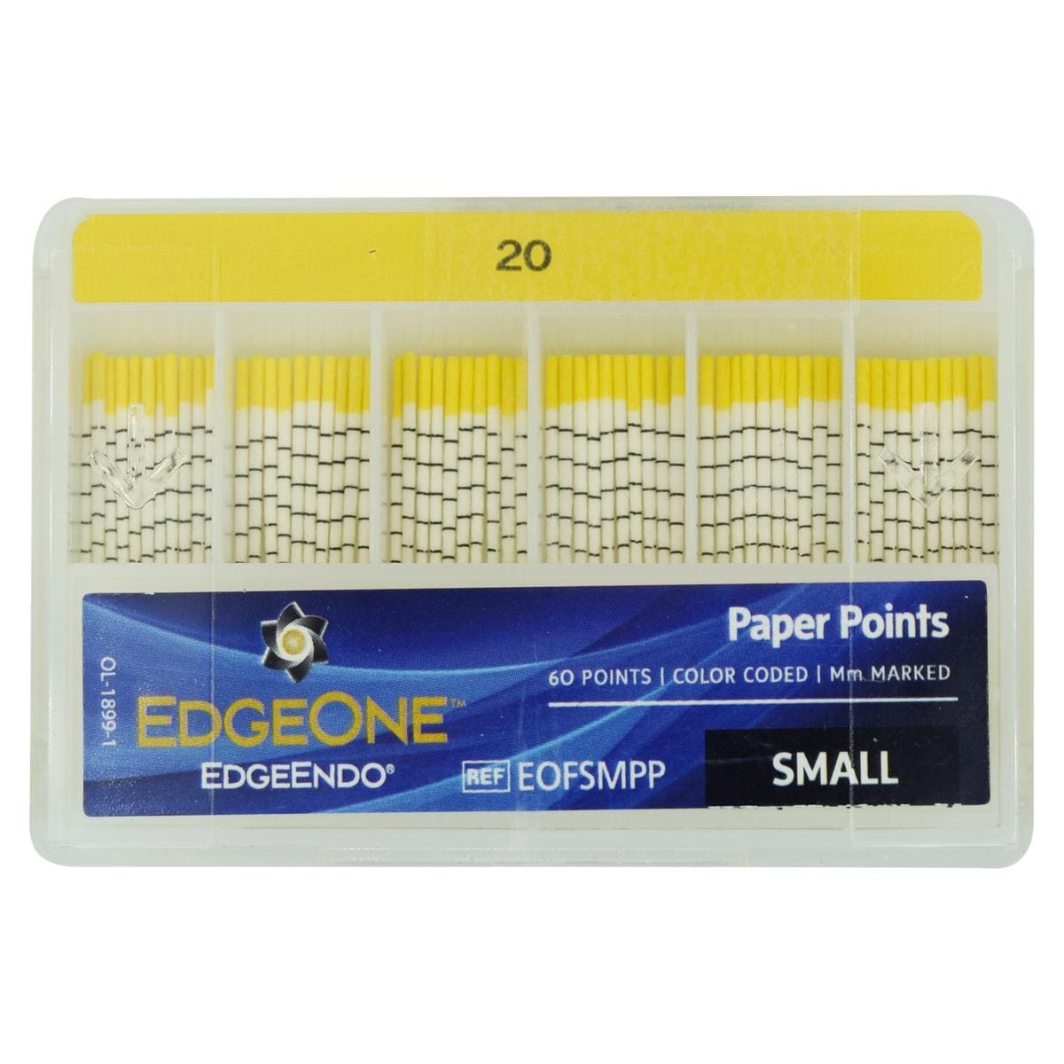 PUNTE DI CARTA EDGEONE FIRE - Small 20 - giallo