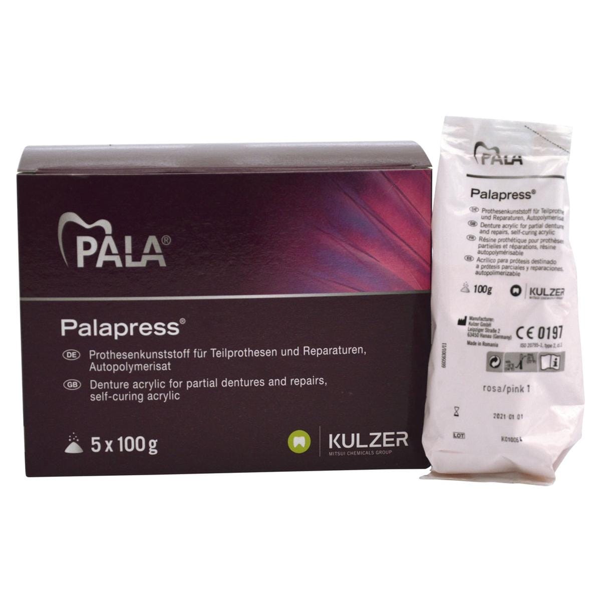 PALAPRESS - Polvere rosa - 500 g - (5x100 g)