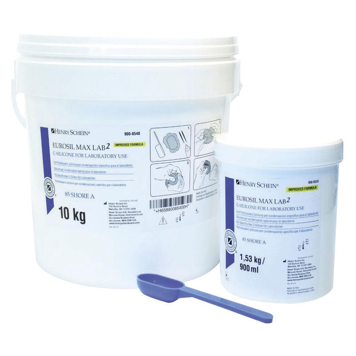 EUROSIL MAX LAB 2 - Barattolo da 10 kg (6000 ml) senza catalizzatore