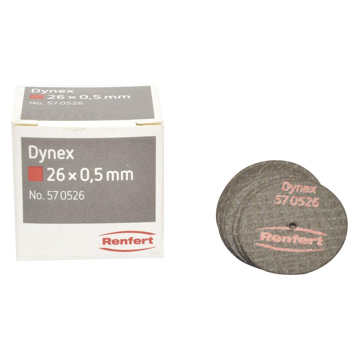 DISCHI SEPARATORI DYNEX - Misura 26x0,5mm per leghe vili