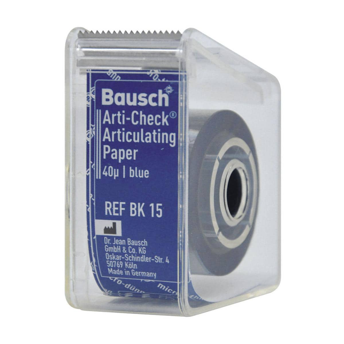 CARTA OCCLUSALE ARTI-CHECK - BK 15 blu rotolo - 22 mm x 10 m