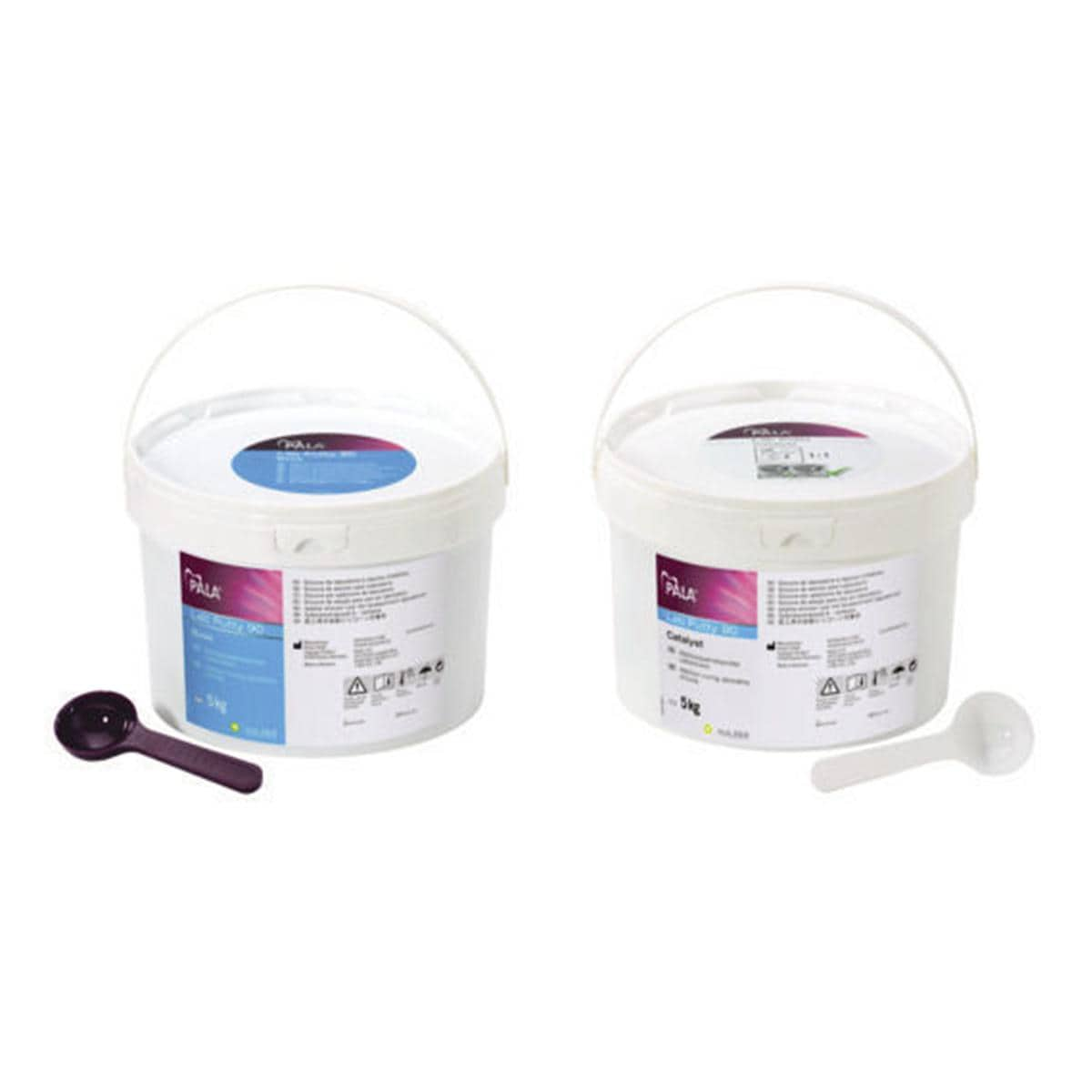 PALA LAB PUTTY 90 - Confezione da 10 Kg: 1 barattolo da 5 Kg di base + 1 barattolo da 5 Kg di catalizzatore