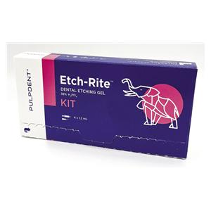 ETCH-RITE KIT - 4 siringhe da 1,2 ml cad. + 8 puntali applicatori
