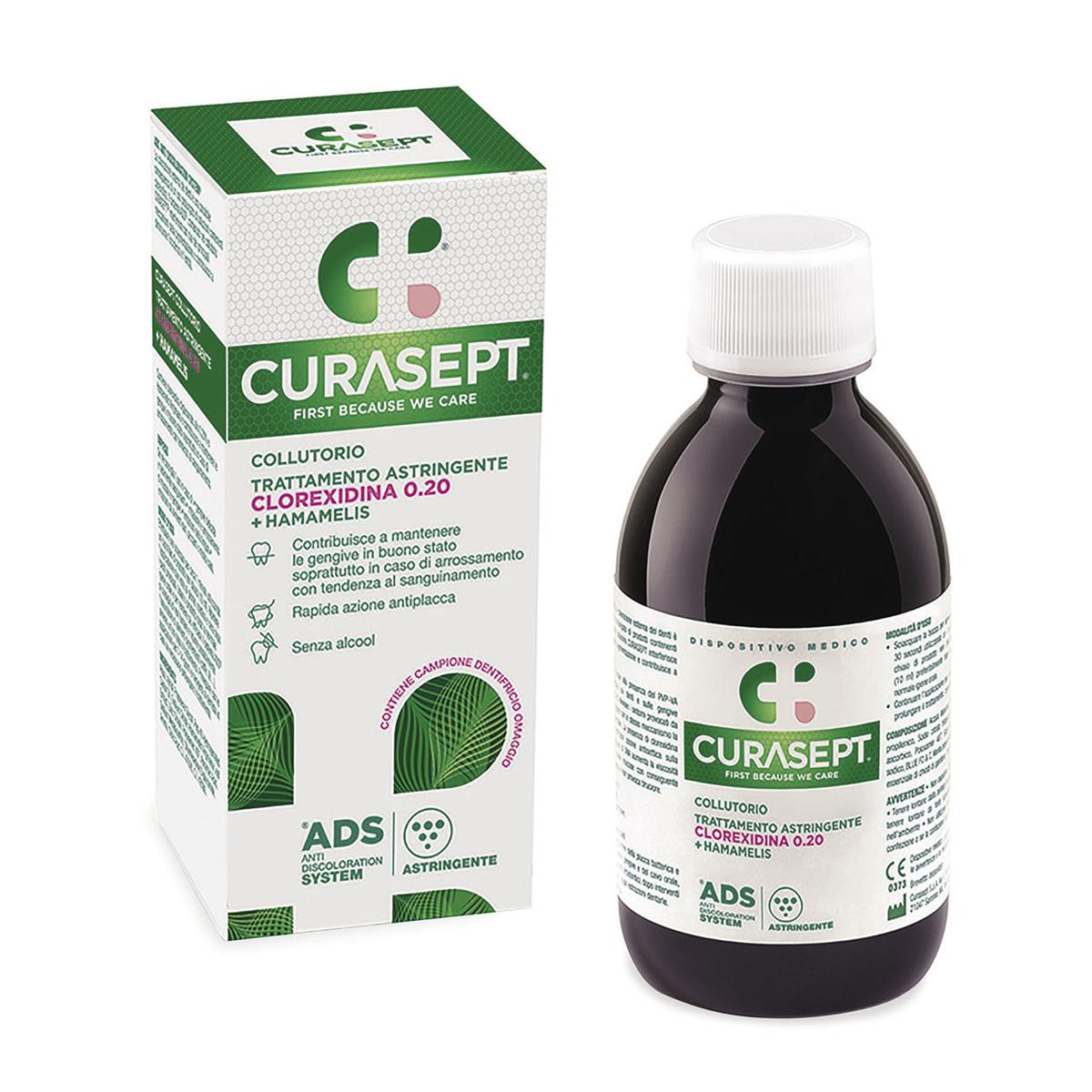 CURASEPT 0,20% ADS+DNA (Trattamento ASTRINGENTE) - Flacone da 200 ml