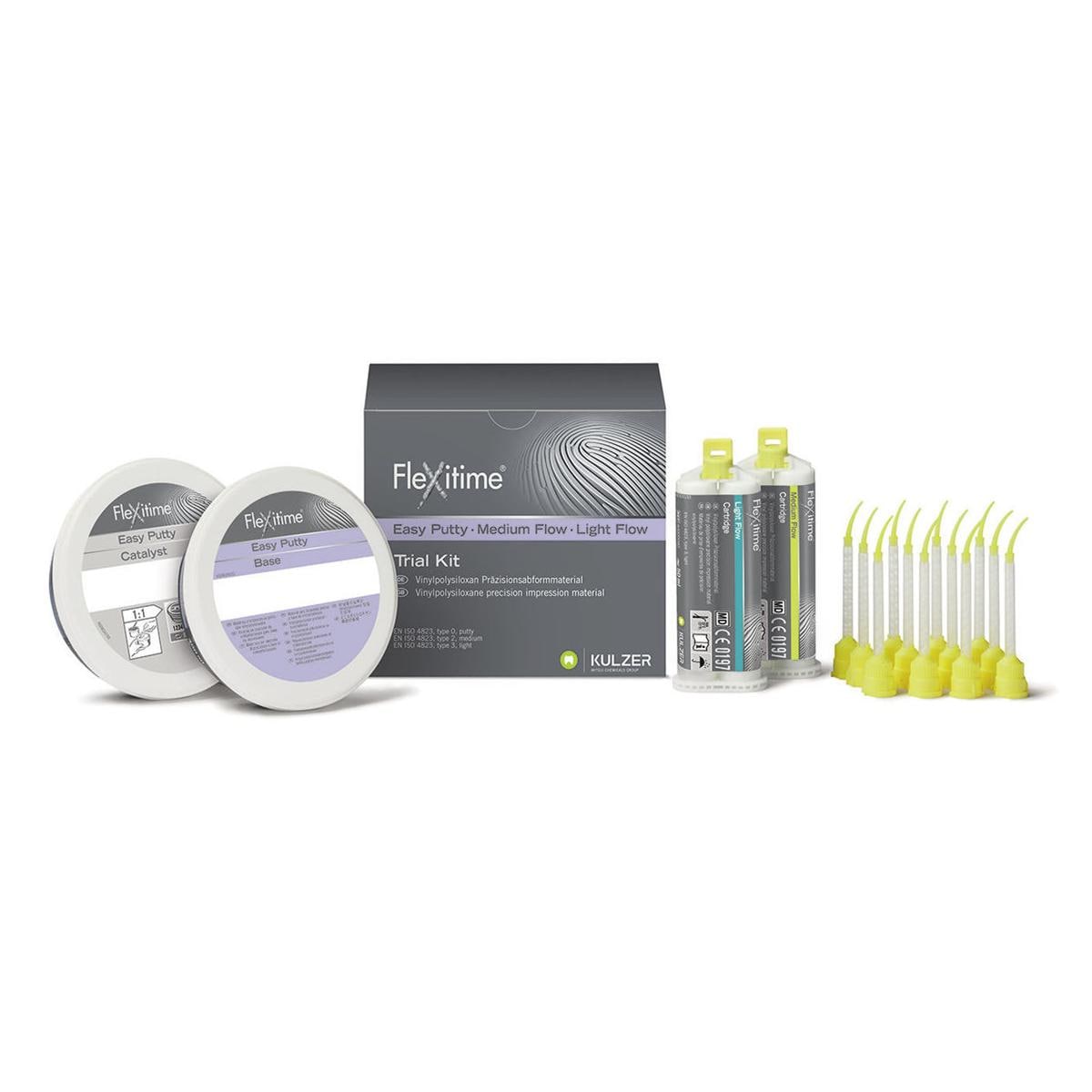 FLEXITIME PUTTY TRIAL KIT (PER MISCELAZIONE MANUALE) - TRIAL KIT