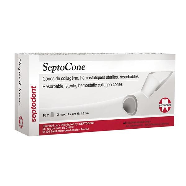SEPTOCONE - Blister sterile da 10 coni ((h mm 16 - Ø 12 mm)