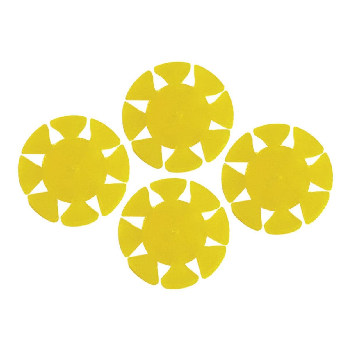 YELLOW ZARC PETALS - Confezione da 50 pz. - colore giallo