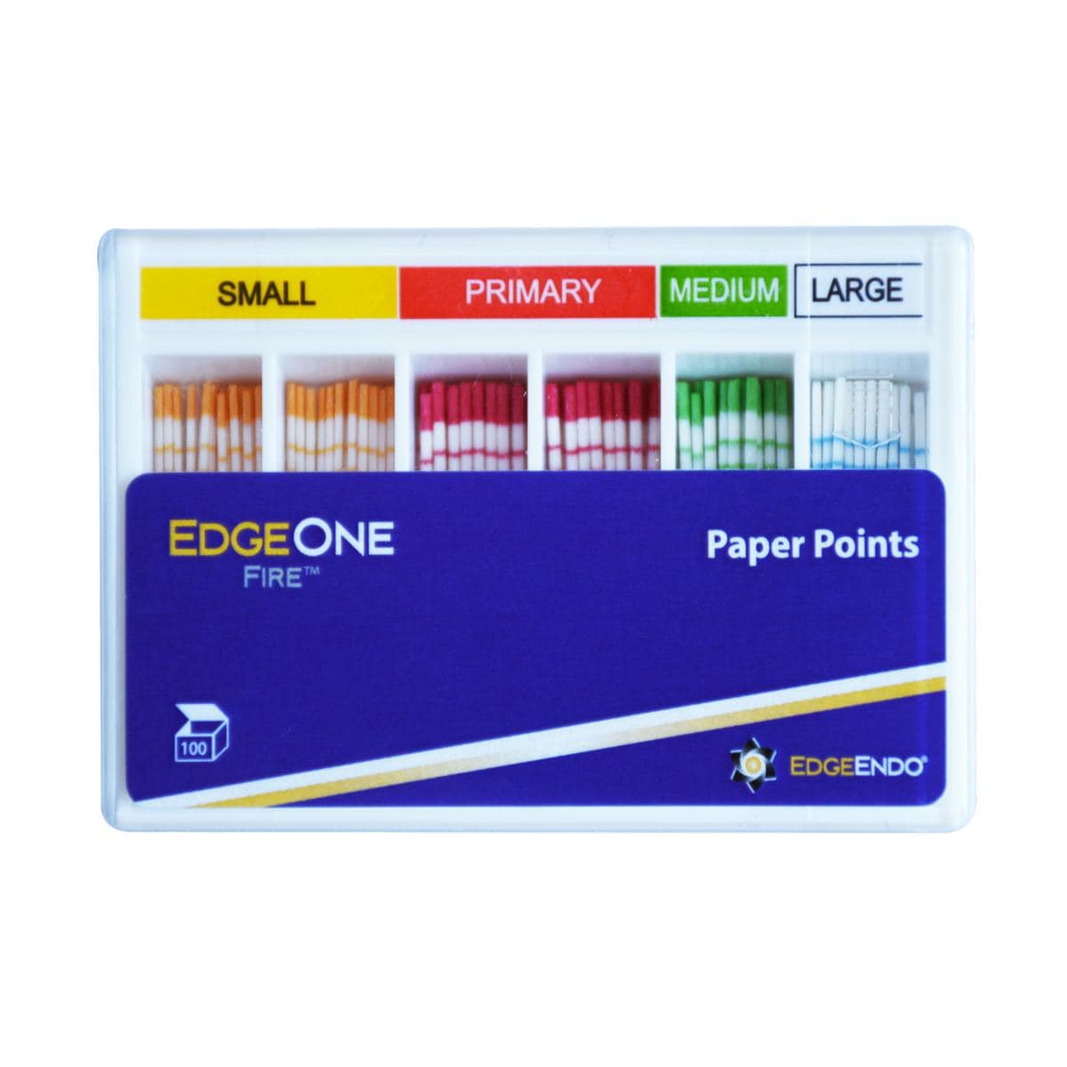 PUNTE DI CARTA EDGEONE FIRE ASSORTIMENTO - Confezione da 100 pz.