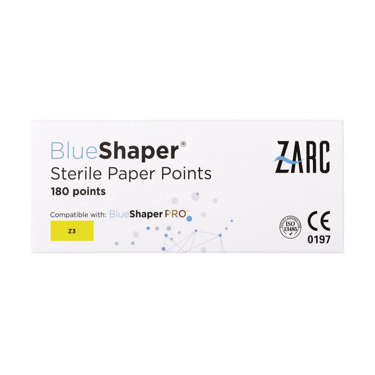 PUNTE DI CARTA BLUESHAPER STERILI - Z6 - nero